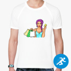 Мужская спортивная футболка