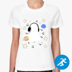 Женская спортивная футболка