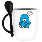 Кружка с ложкой