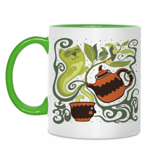 Кружка с принтом Коточай