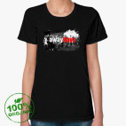 Женская футболка органик