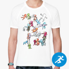 Мужская спортивная футболка