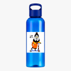 Прозрачная спортивная бутылка