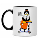 Кружка двухцветная