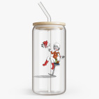 Банка с бамбуковой крышкой