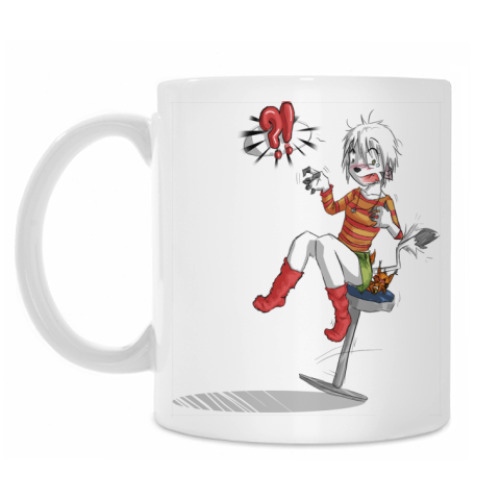 Кружка с принтом omfg