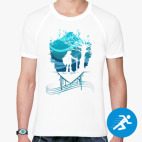 Мужская спортивная футболка