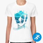 Женская спортивная футболка