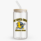 Банка с бамбуковой крышкой