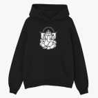 Толстовка худи оверсайз