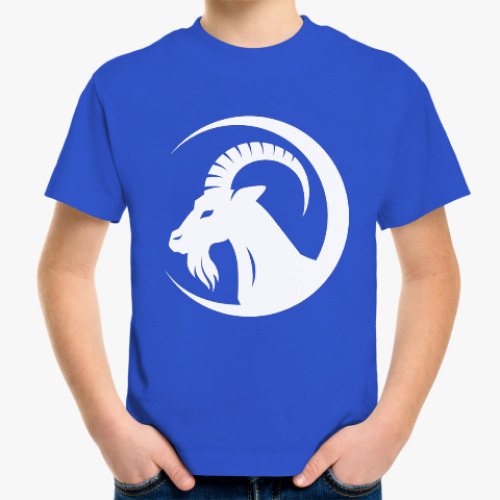 Детская футболка с принтом Год Козы