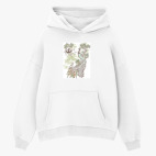 Толстовка худи оверсайз