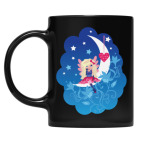 Кружка цветная UV-DTF