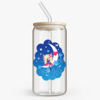 Банка с бамбуковой крышкой