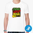 Мужская спортивная футболка