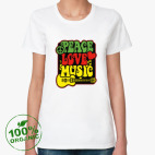 Женская футболка органик