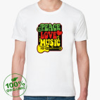 Мужская футболка органик