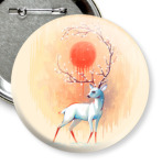 Дух весны белый олень