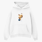 Толстовка худи оверсайз