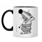 Кружка двухцветная