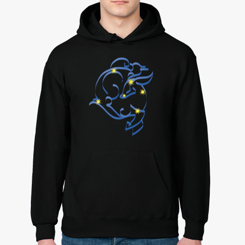 Толстовка худи с принтом Гань Юй