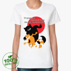 Женская футболка органик