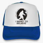 Кепка Trucker, синяя I Want To Believe