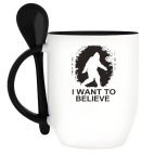 Кружка с ложкой