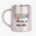 Кружка металлическая