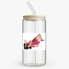 Банка с бамбуковой крышкой