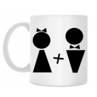 Классическая кружка М+Ж