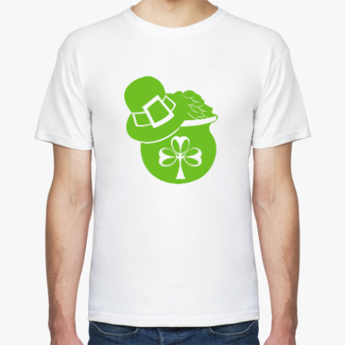 Футболка с принтом Святой Патрик