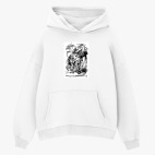 Толстовка худи оверсайз