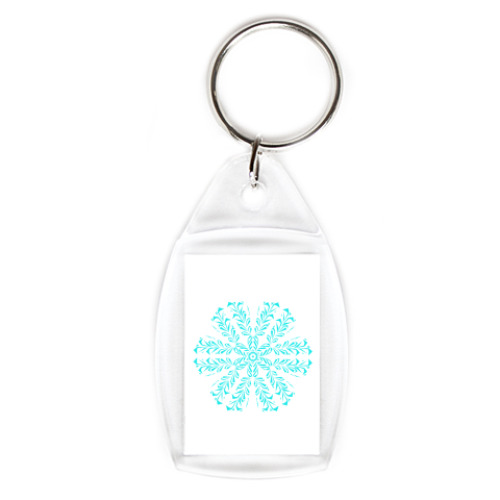 Брелок с принтом Снежинка