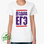 Женская футболка органик