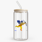 Банка с бамбуковой крышкой