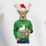 C Оленем новогодним