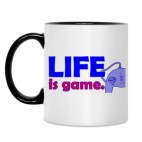 Кружка двухцветная