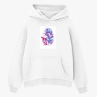 Толстовка худи оверсайз