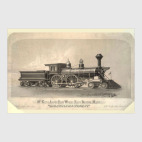 Постер 20 х 30 см Паровоз