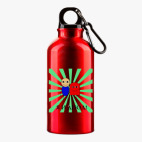 Металлическая бутылка 400 мл UV-DTF