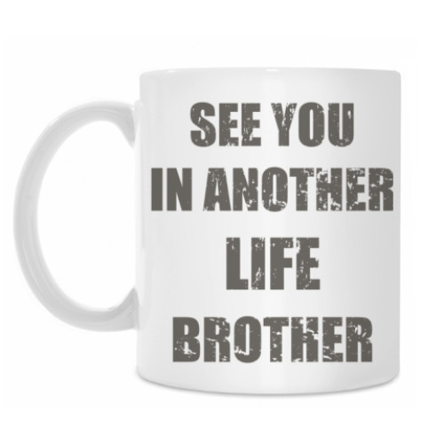 Кружка с принтом BROTHER