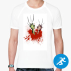 Мужская спортивная футболка