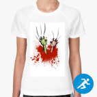 Женская спортивная футболка