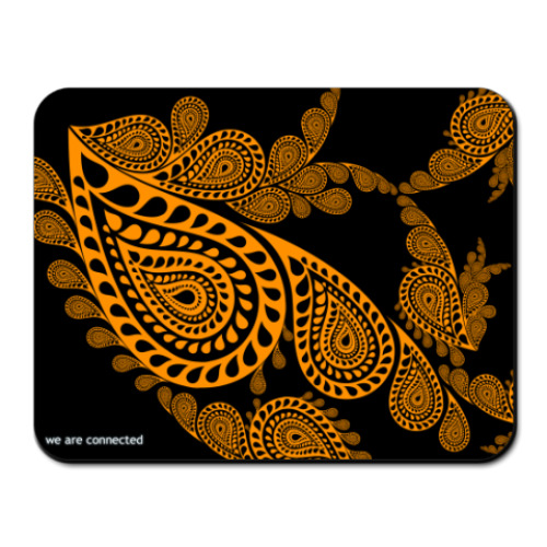 Коврик для мыши с принтом connected