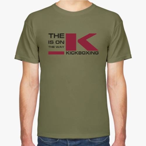Футболка с принтом Kickboxing