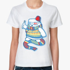 Классическая женская футболка Доктор Кто