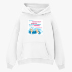 Толстовка худи оверсайз