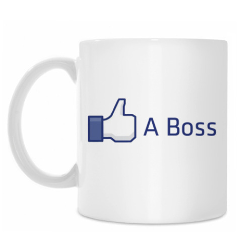 Кружка с принтом Like A Boss
