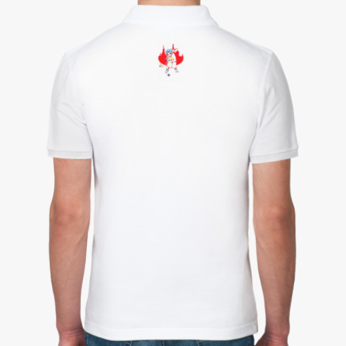 Рубашка поло с принтом Москва